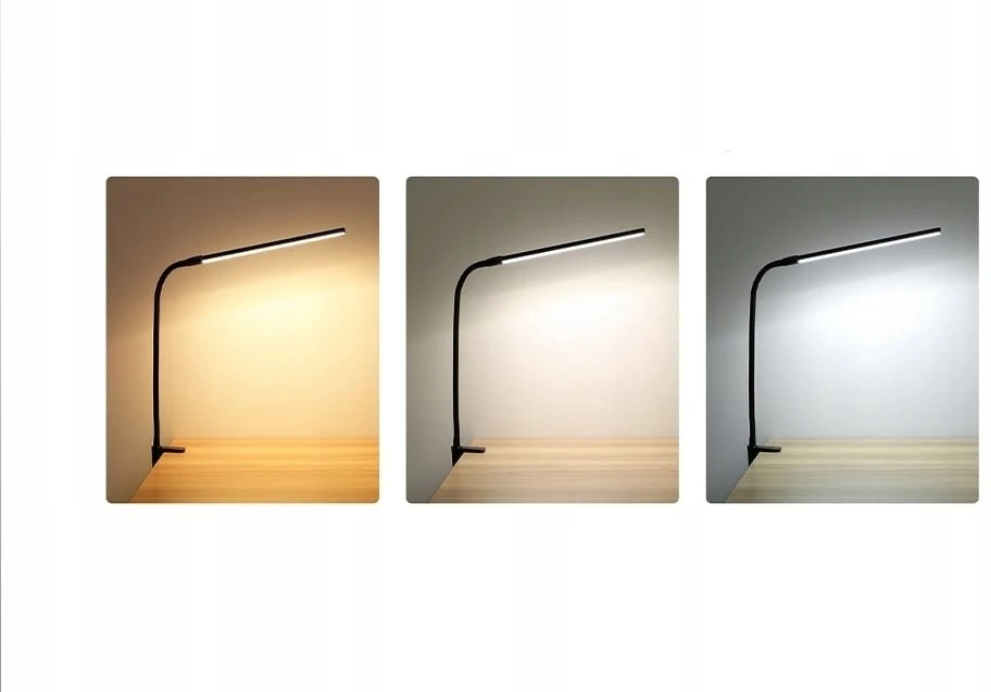 LEPRO 310006 Desk Lamp, 460 lm (Juodas)