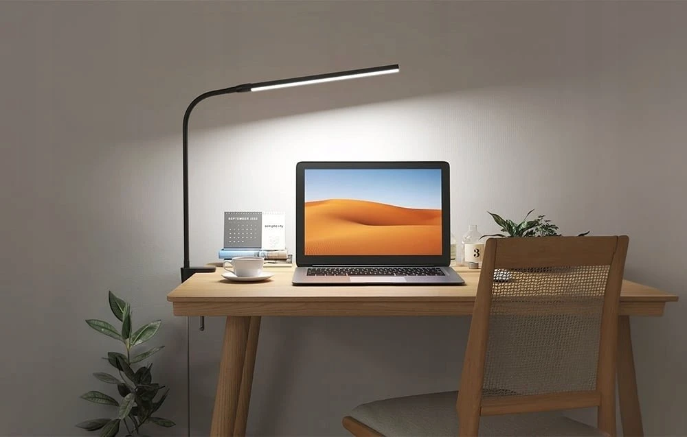 LEPRO 310006 Desk Lamp, 460 lm (Juodas)