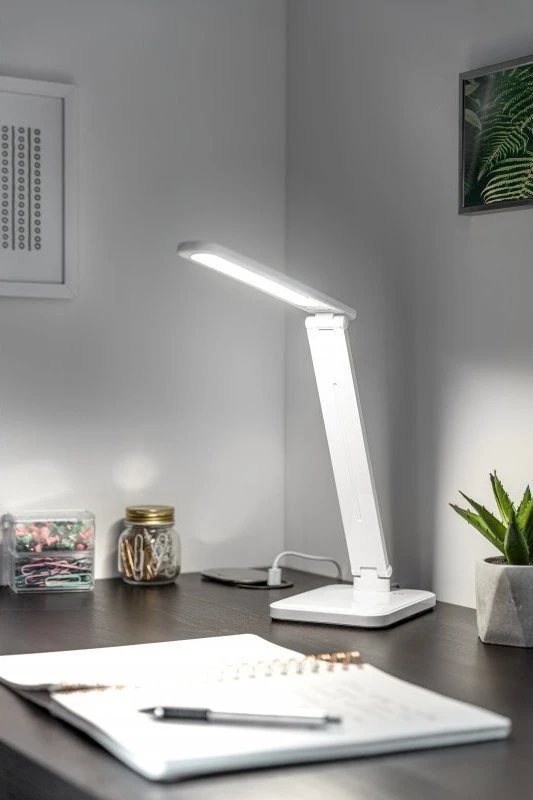 GTV HIKARI LED stalinė lempa, 6W, 400lm, AC220-240V, 50/60Hz, CCT, balta