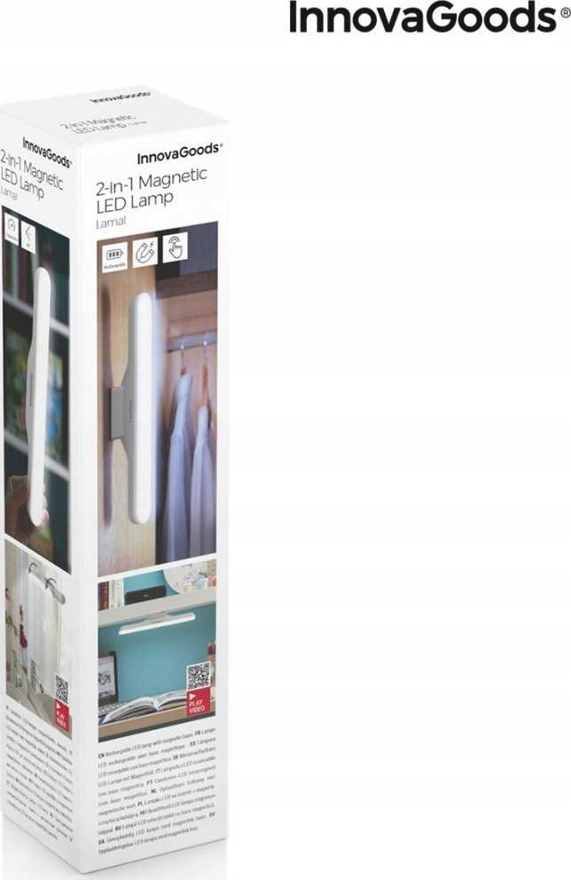 Du viename įkraunama magnetinė LED lempa Lamal InnovaGoods