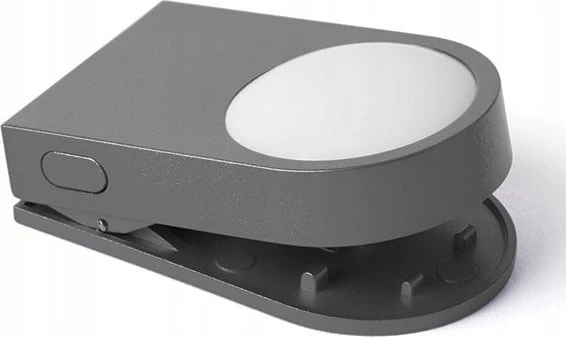 Lexon Lucie LED Clip dark pilka/gun LL121X