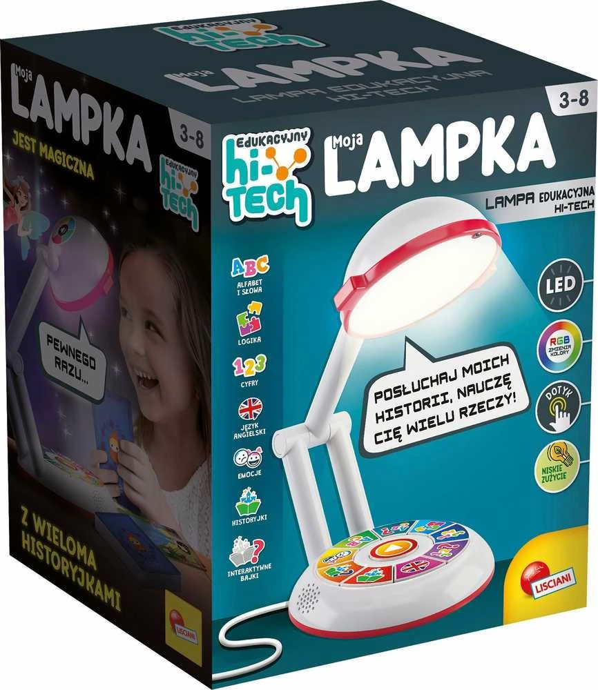 Hi-tech Lisciani edukacinis aukštųjų technologijų Moja Lampka 96992