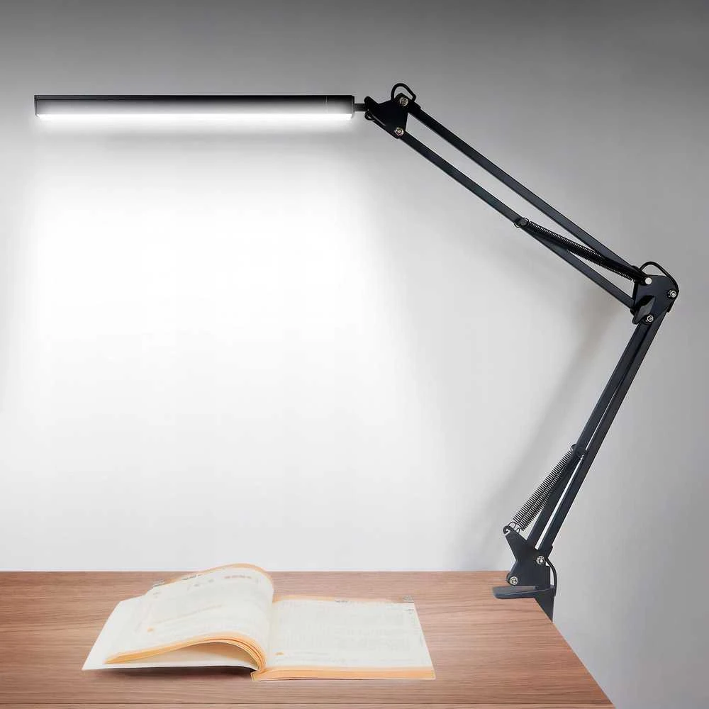 Stalo Lempa - Media-Tech MT224 5.6W LED Reguliuojama Rankena USB Juoda