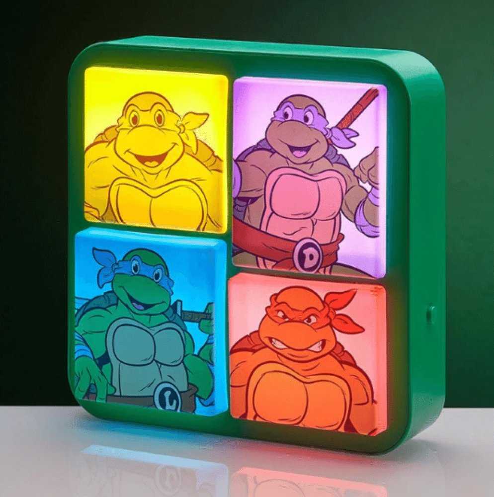 Numskull Tischlampe Teenage Mutant Ninja Turtles 3D