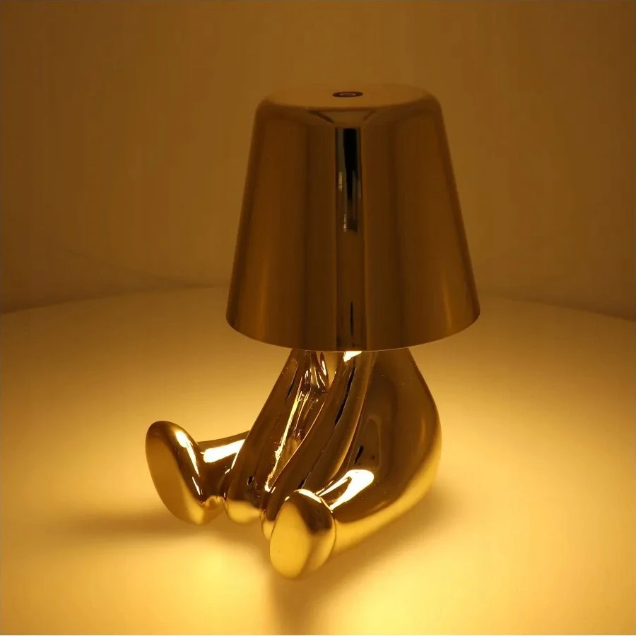 Oem Stalinis šviestuvas prie lovos GOLD MAN Art Deco sėdynė (5 versija) MLTL