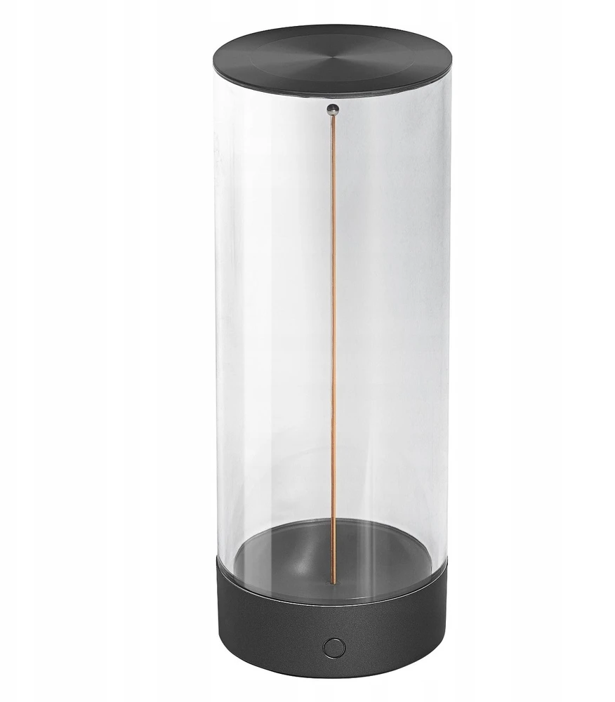 Osram 1,2W LED pastatomas lauko šviestuvas ENDURA STYLE USB, tamsiai pilkas, 2700K, dimeriuojamas, su baterija, IP54