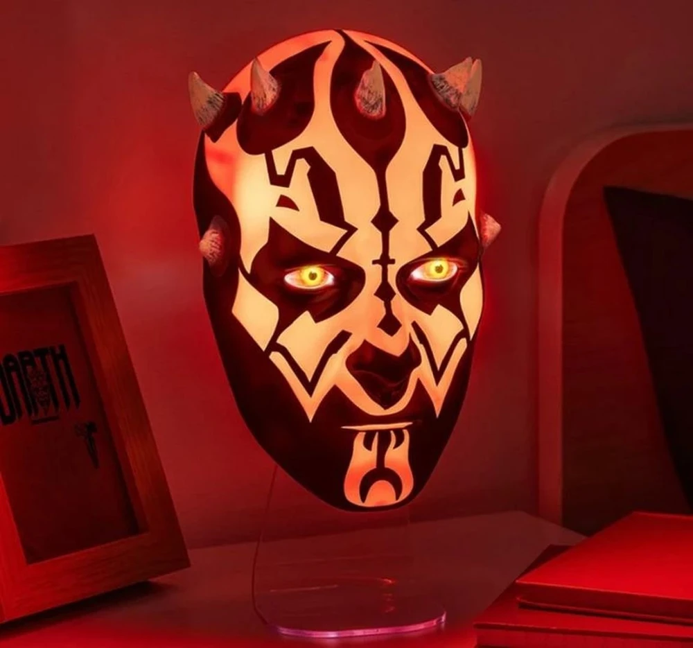 Paladone Žvaigždžių karai - Darth Maul kaukės šviesa