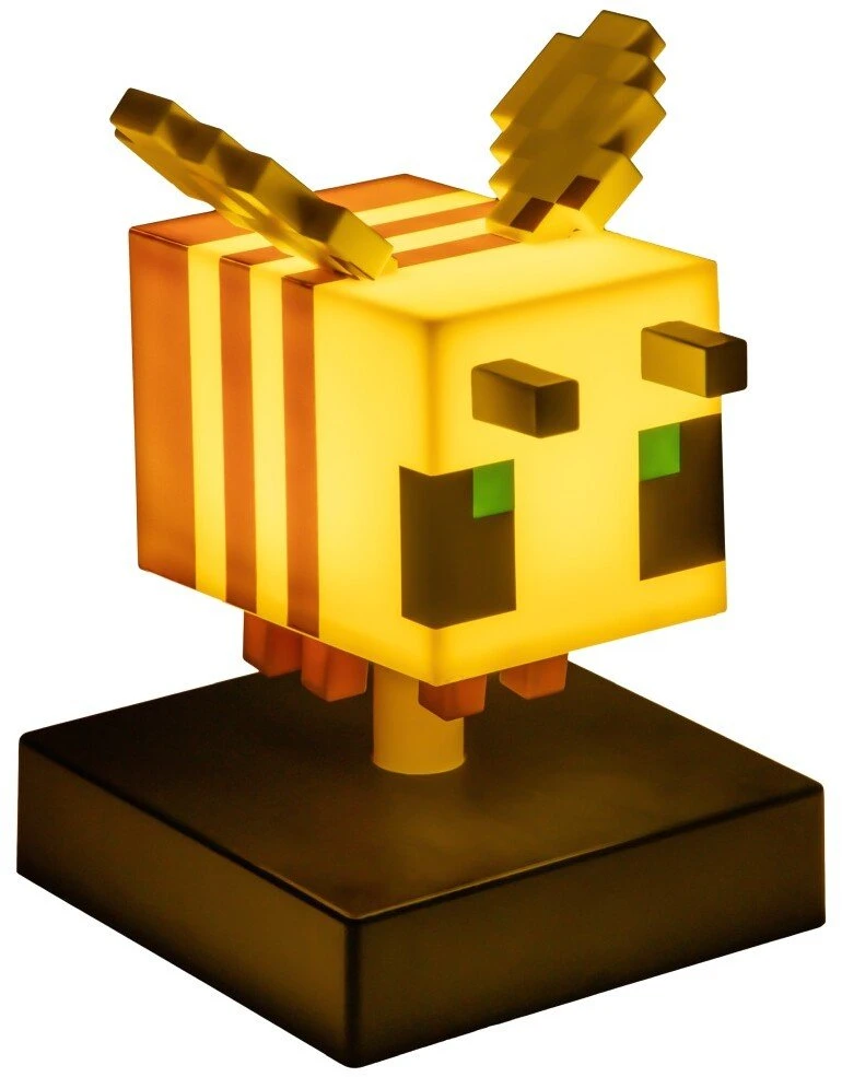 Paladone Minecraft Bee Icon Lempa