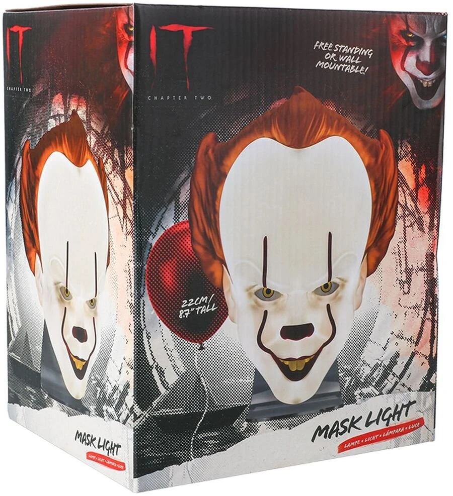 Stalinė lempa Paladone PALADONE Pennywise Lampka Maska