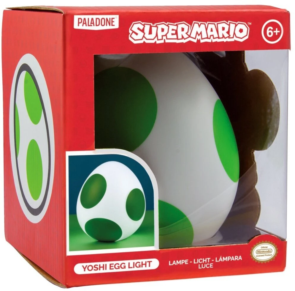 Paladone Super Mario - Mini Yoshi kiaušinio lemputė V2