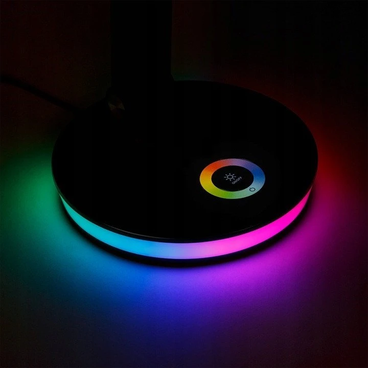 Platinet stalinė lempa PDL711RGB, juoda (46217)