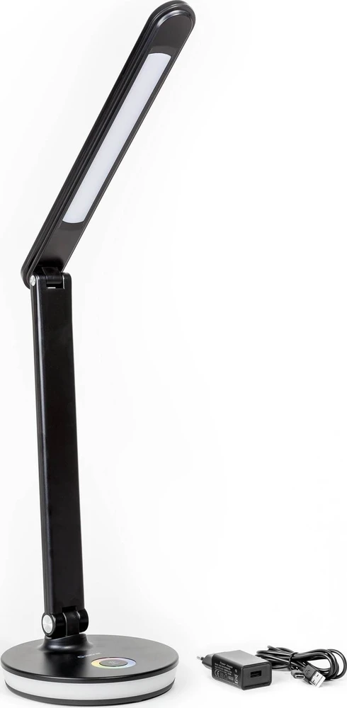 Stalinė lempa Platinet juoda (PDL400RGBB)