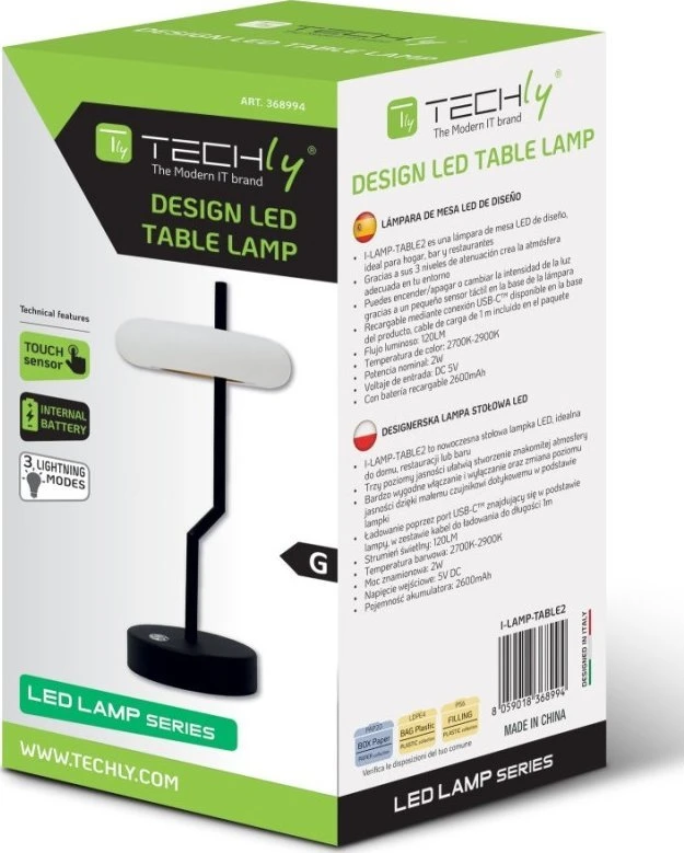 Lampa led TECHLY 120LM 2W