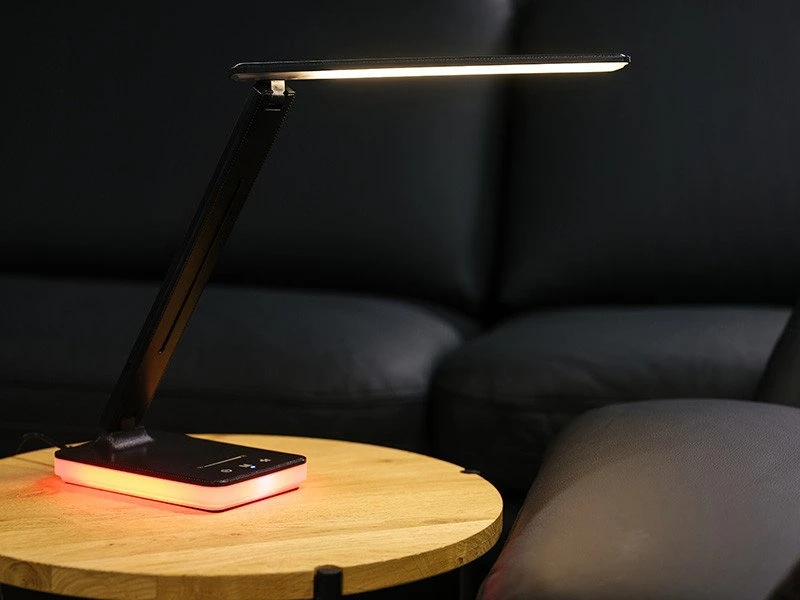 Lampka TRACER PRISMA juoda LED stalinė lempa
