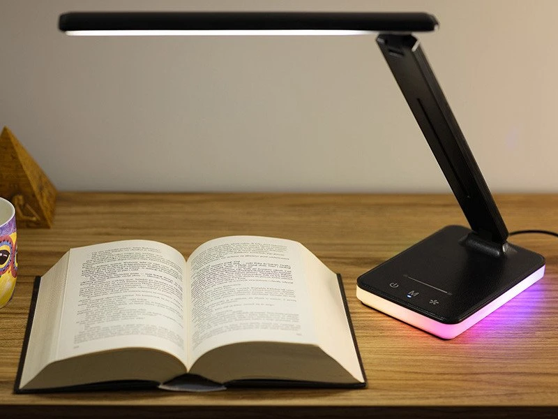 Lampka TRACER PRISMA juoda LED stalinė lempa