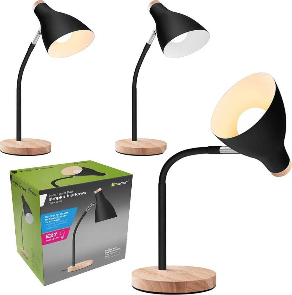 Tracer lampka biurkowa Scandi Juodas