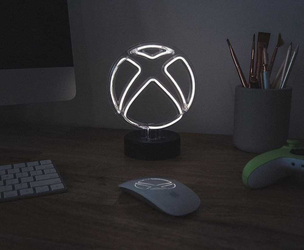 Stalinė lempa Ukonic Ukonic Tischleuchte XBOX Logo