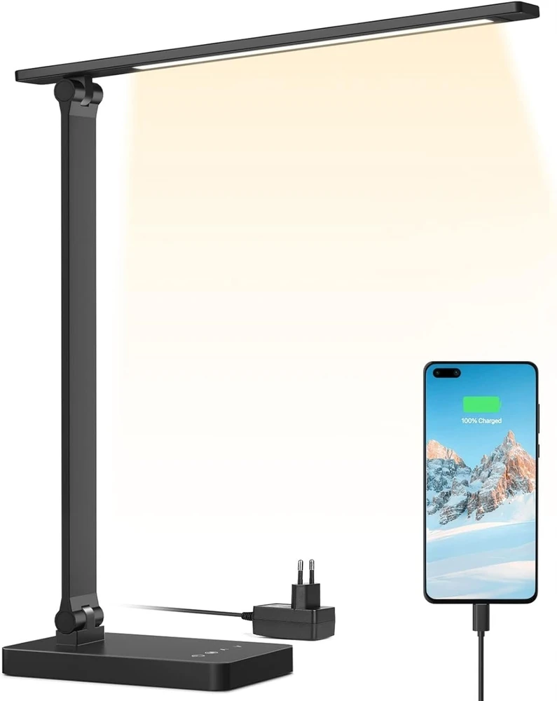 Lepro 310004 Desk Lamp (Juodas)