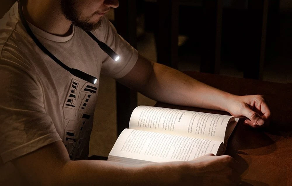 Skaitymo lempa „Yeelight“ LED kaklo knygos lemputė