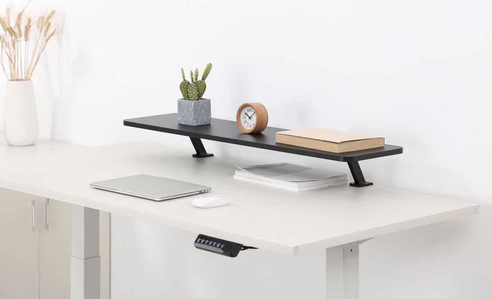 MOZOS CLAMP DUAL RISER PÓŁKA POD DWA MONITORY