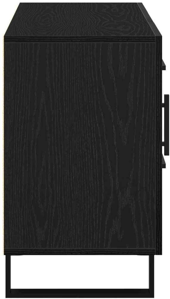Kabalas Juodas ąžuolas 100 x 36 x 60 cm Apdirbta mediena