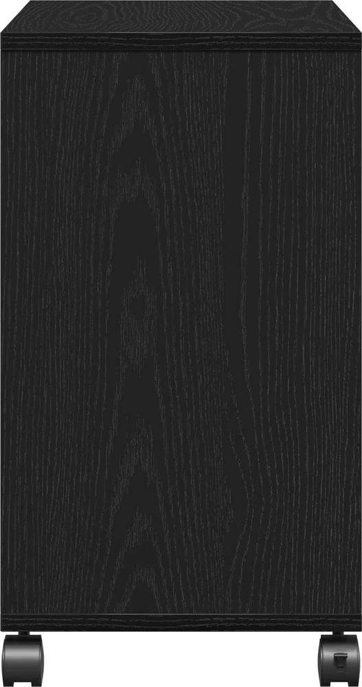 Šoninysis staliukas juoda ąžuolo 50 x 30 x 55 cm