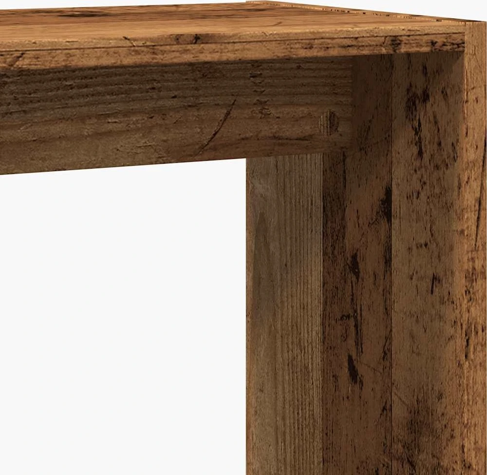 šoninis staliukas Sena mediena 50x26x50 cm Inžinerinė mediena