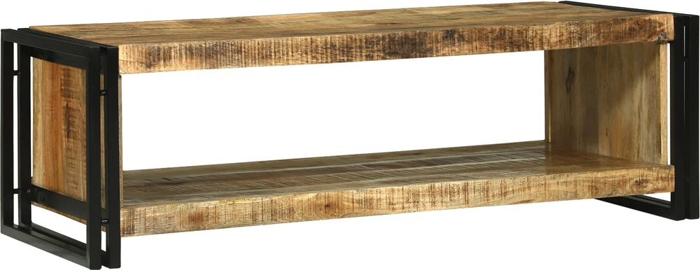 Kavos staliukas Ruda 120 x 50 x 38 cm Kietas mango medis