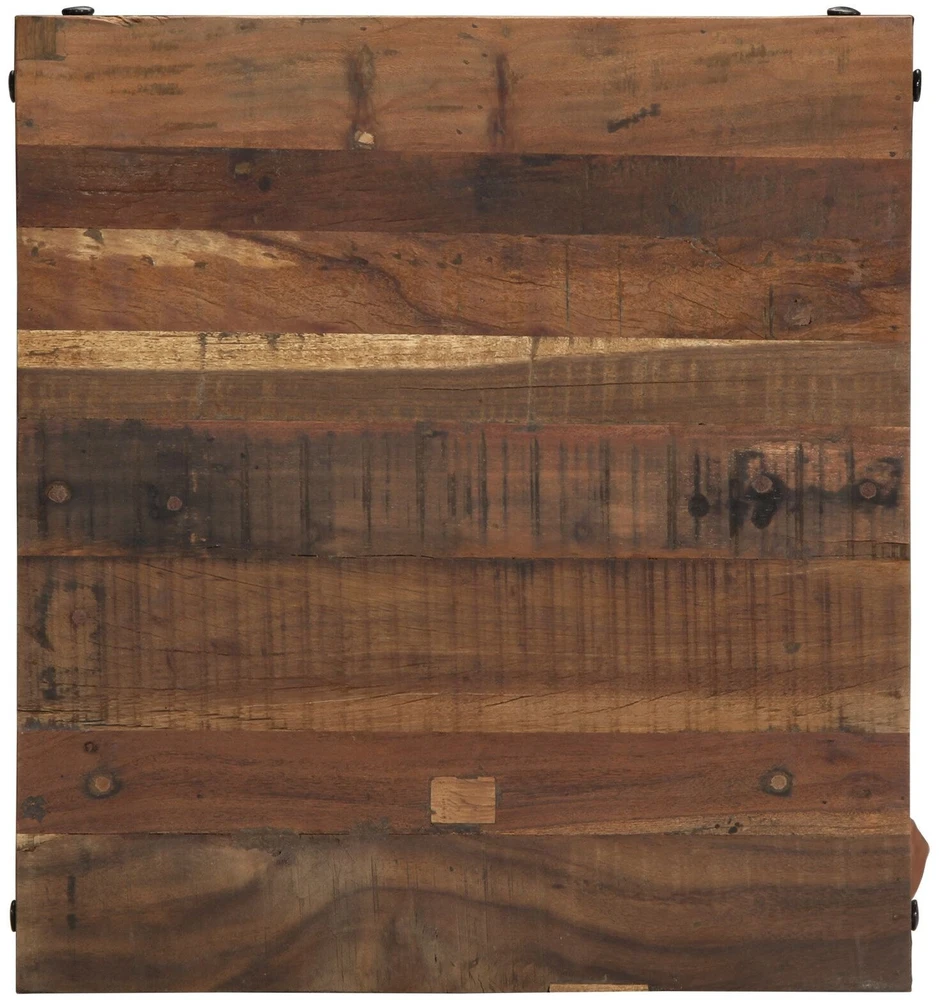 Kavos staliukas Ruda 60 x 55 x 40 cm Kietas atkurtas medis