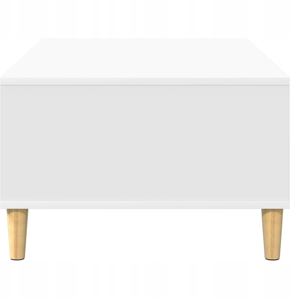Kavos staliukas Balta 102 x 55 x 35 cm Apdirbta mediena