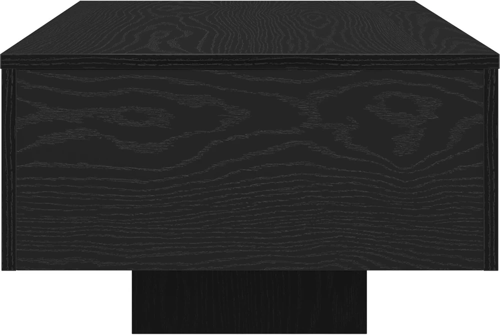 Kavos staliukas Juodas ąžuolas 100 x 49,5 x 31 cm