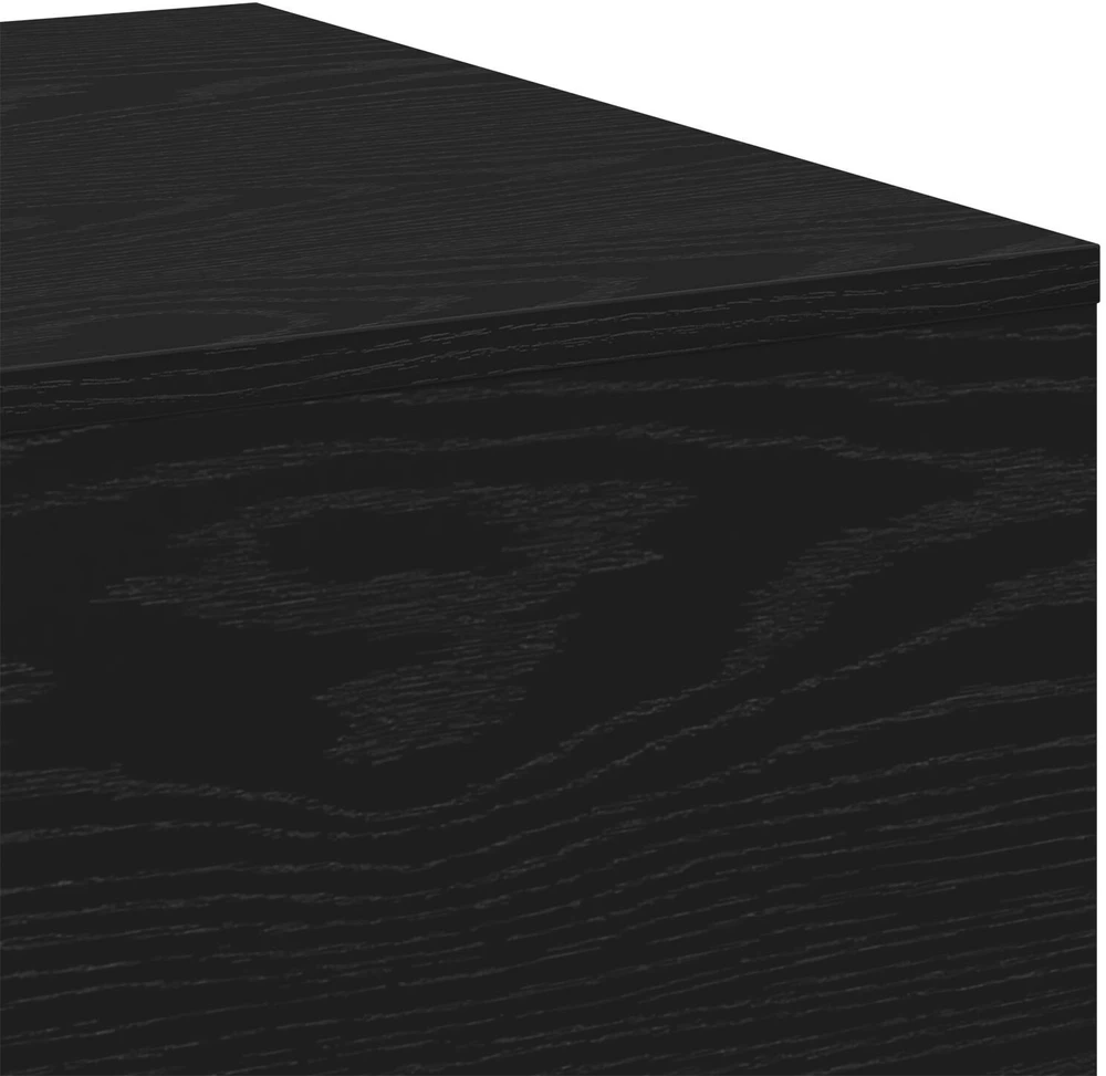 Kavos staliukas Juodas ąžuolas 100 x 49,5 x 31 cm