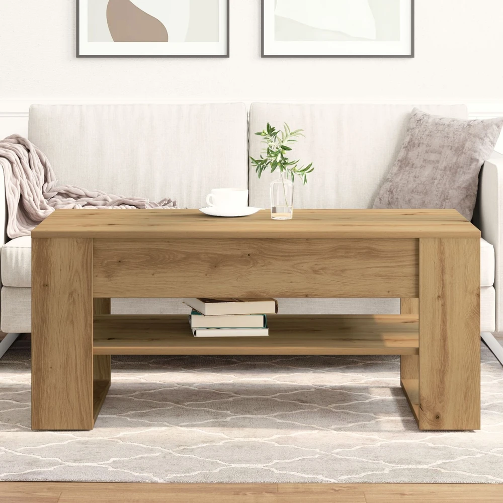 Kavos staliukas Amatininkų ąžuolas 102 x 55 x 45 cm
