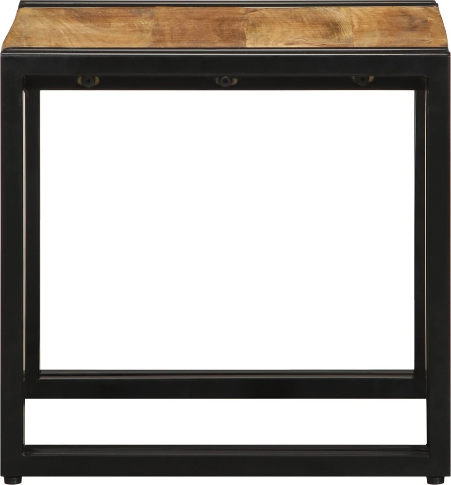 Kavos staliukas Ruda 40 x 40 x 38 cm Kietas mango medis