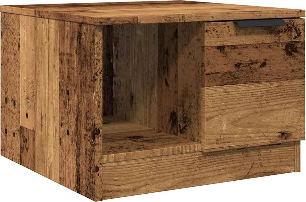 Kavos staliukas Old Wood 50x50x36 cm Inžinierinė mediena