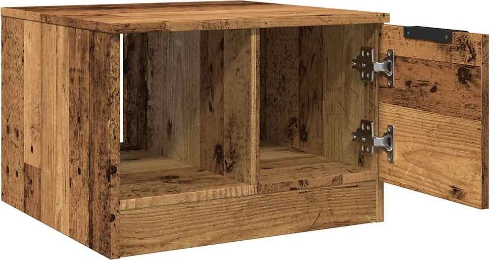 Kavos staliukas Old Wood 50x50x36 cm Inžinierinė mediena