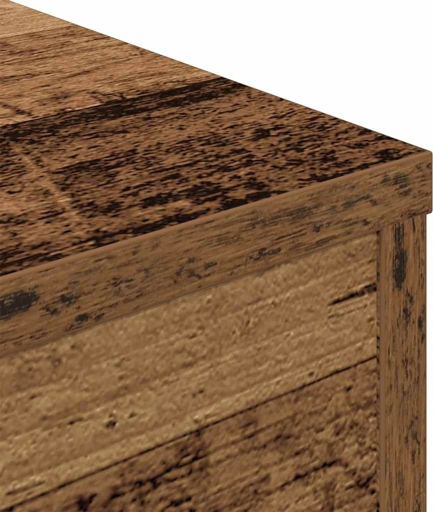 Kavos staliukas Old Wood 55x55x30 cm Inžinierinė mediena