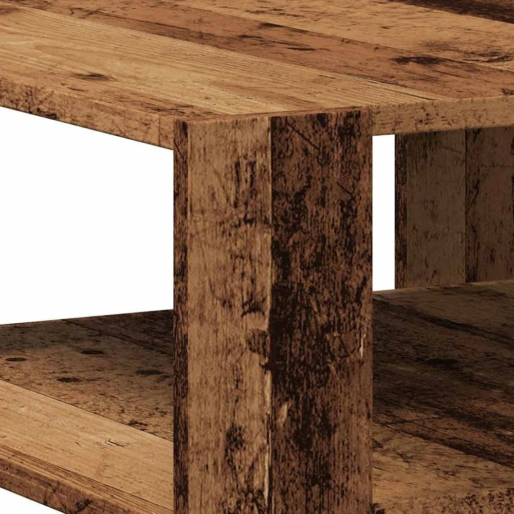kavos staliukas Old Wood 58x58x40 cm Engineered Wood
