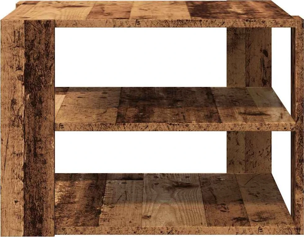 kavos staliukas Old Wood 58x58x40 cm Engineered Wood