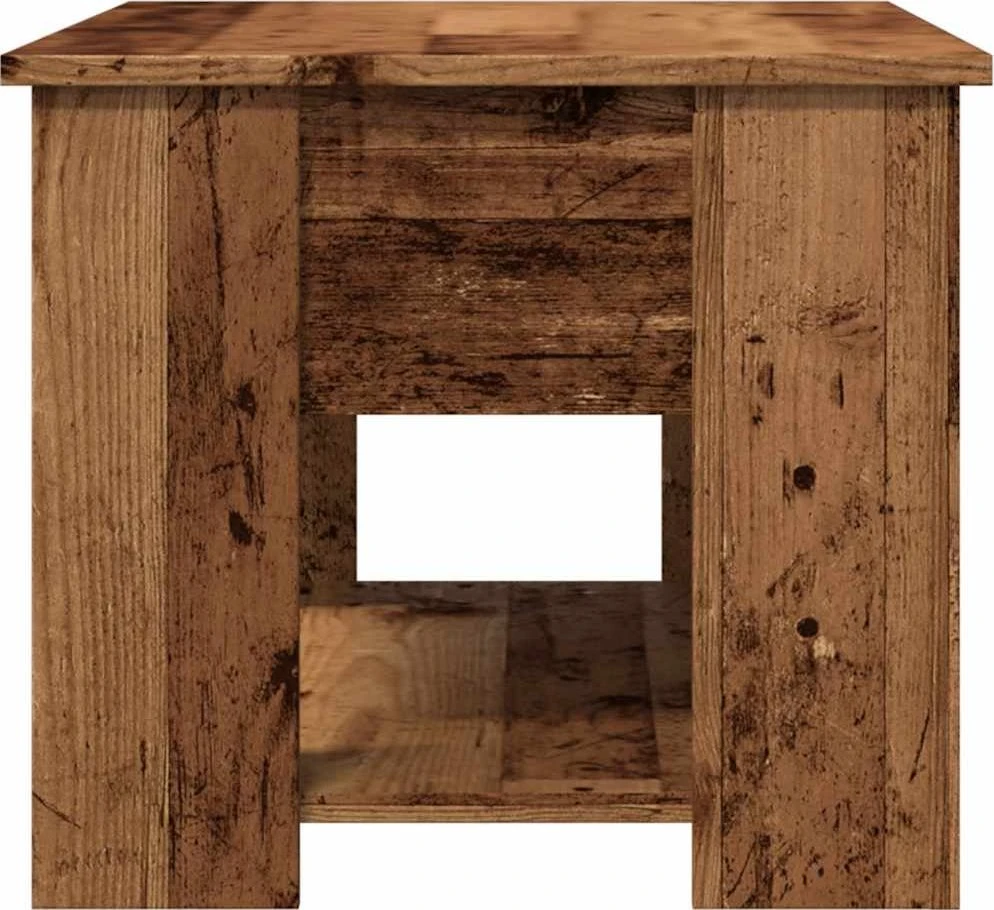 kavos staliukas Old Wood 79x49x41 cm Engineered Wood