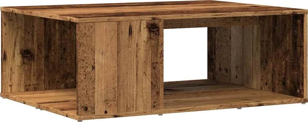 Kavos staliukas, sendintos medienos, 90x67x33cm, MDP