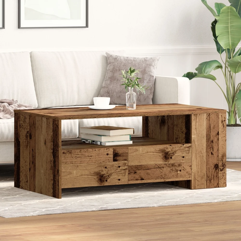 Kavos staliukas Senovinis medis 102 x 55 x 43,5 cm