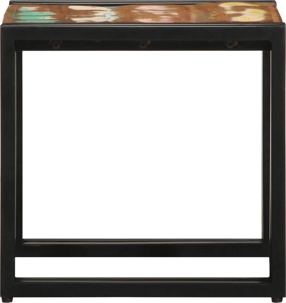 Kavos staliukas 40 x 40 x 38 cm Kietas atkurtas medis