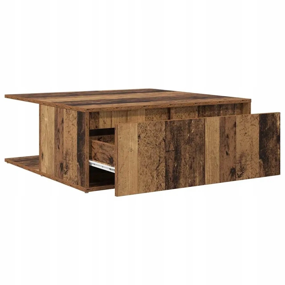 Kavos staliukas Sena mediena 80 x 80 x 31 cm Apdirbta mediena