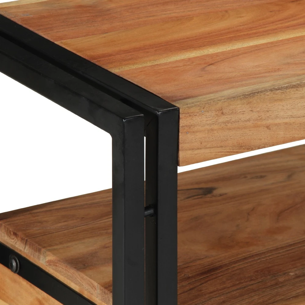 Konsolinis stalas Ruda 120 x 33 x 75 cm Kietos akacijos mediena