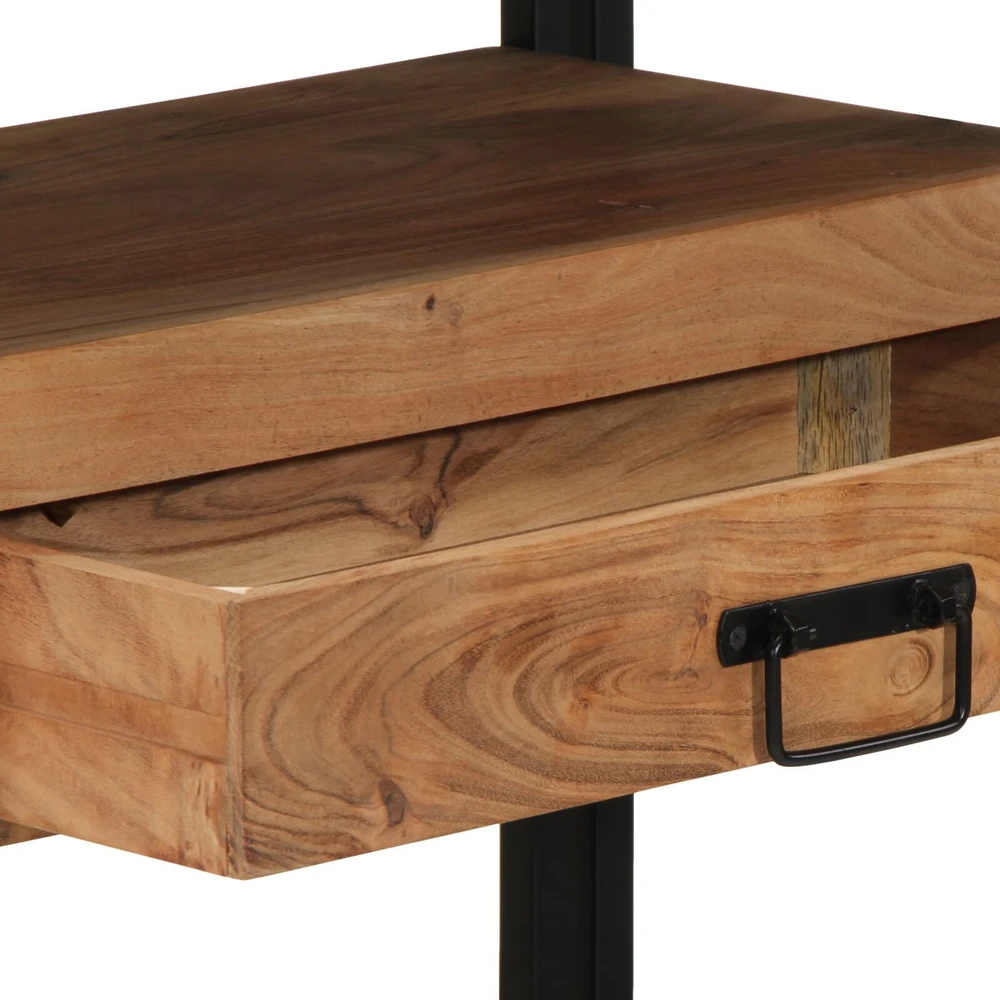 Konsolinis stalas Ruda 120 x 33 x 75 cm Kietos akacijos mediena