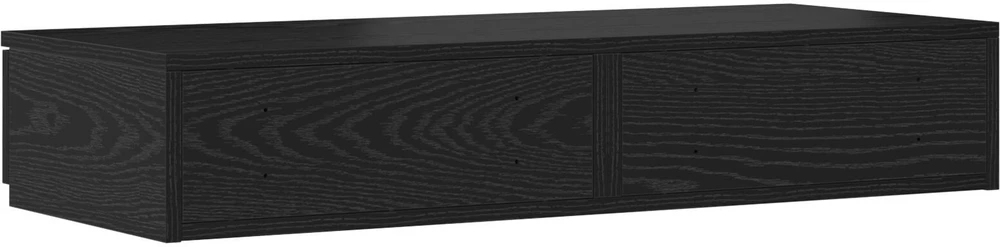 Lovos stalčiai Juodas ąžuolas 90 x 36,5 x 16,5 cm