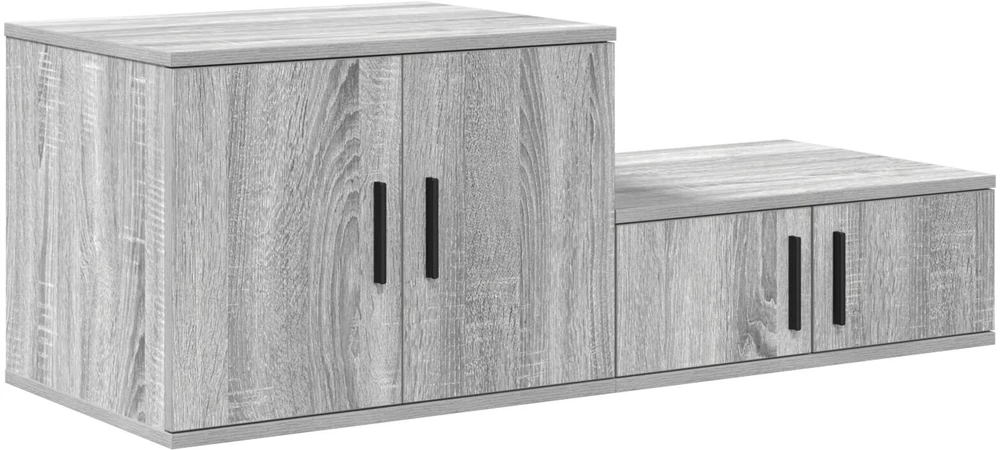 Oppbevaringsskap 2 pcs Pilkas Sonoma 103 x 41 x 40 cm
