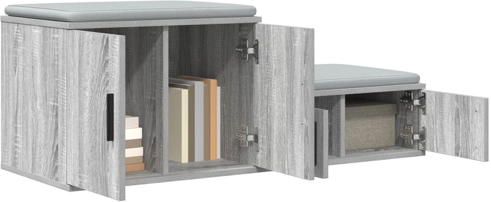 Oppbevaringsskap 2 pcs Pilkas Sonoma 103 x 41 x 40 cm