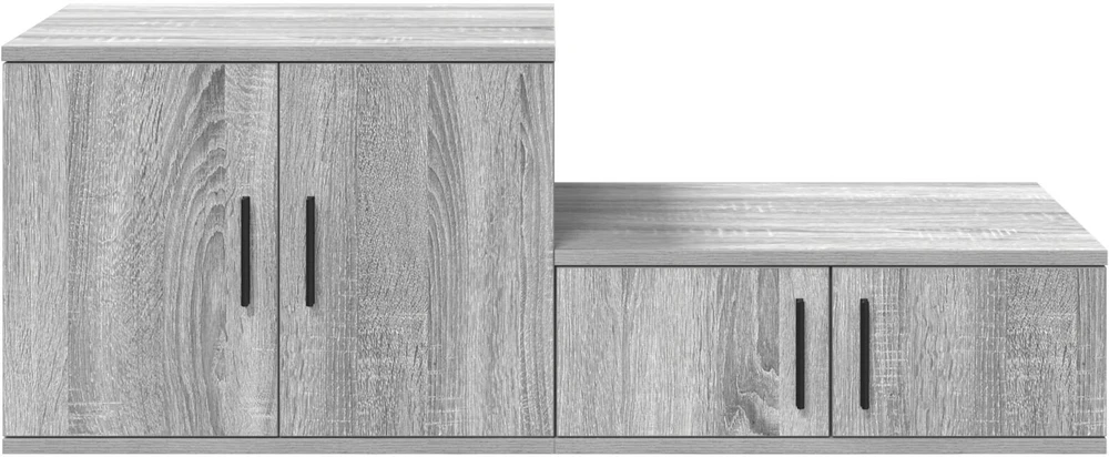 Oppbevaringsskap 2 pcs Pilkas Sonoma 103 x 41 x 40 cm